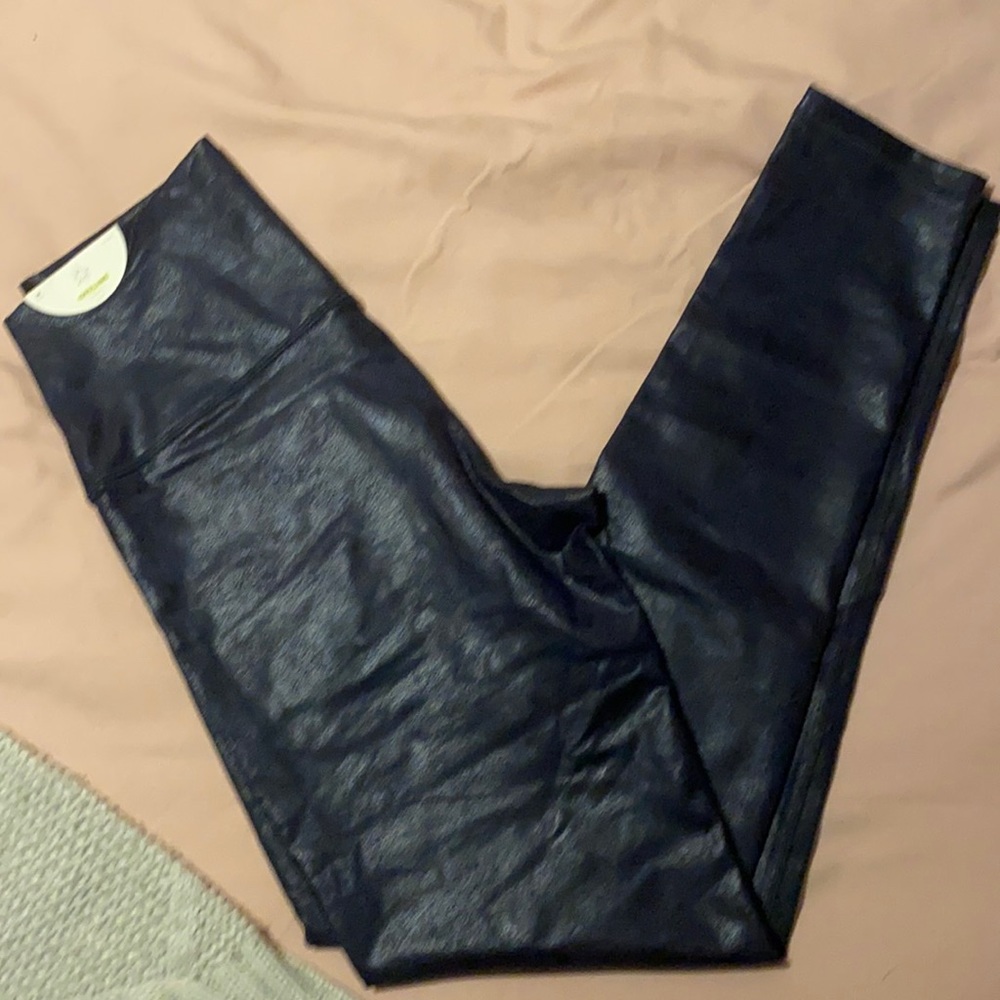 Navy leggings